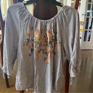 Francesca’s Embroidered Top